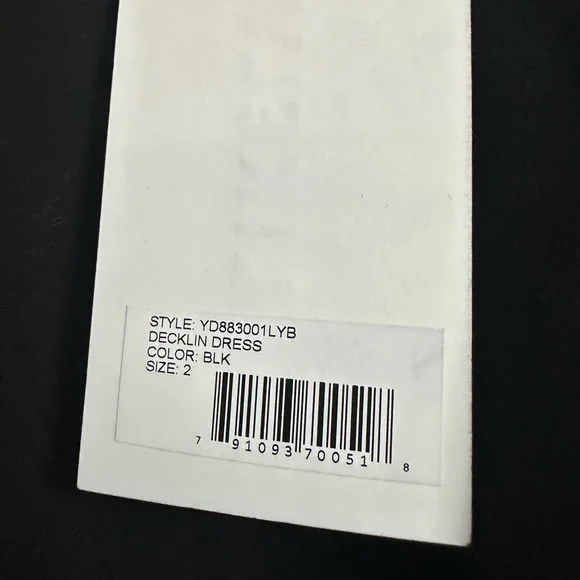 NWT 🖤 Likely Decklin Black Cocktail Dress - Picture 3 of 6